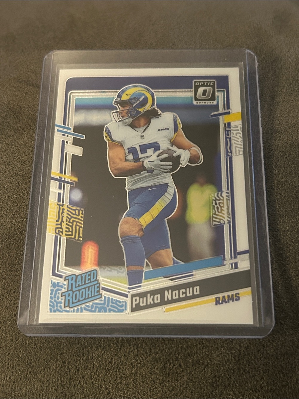 2023 Panini Donruss Optic - Rated Rookie Puka Nacua #238 Los Angeles Rams